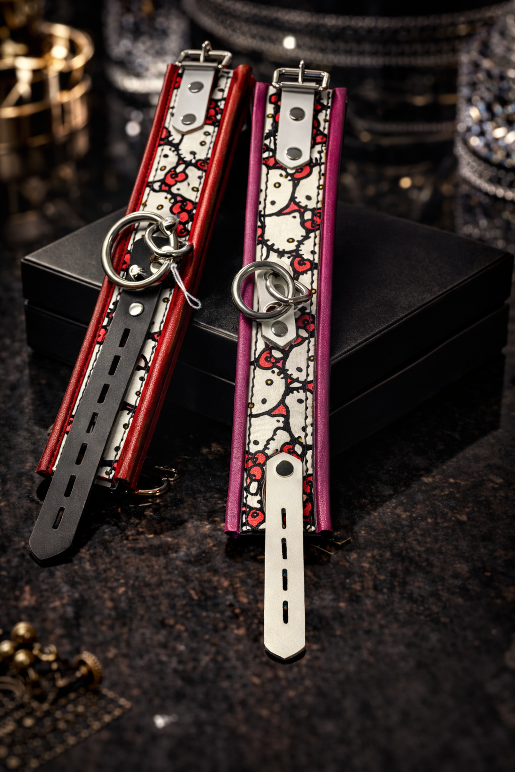 Rapture Collar: deluxe single ring Hello Kitty