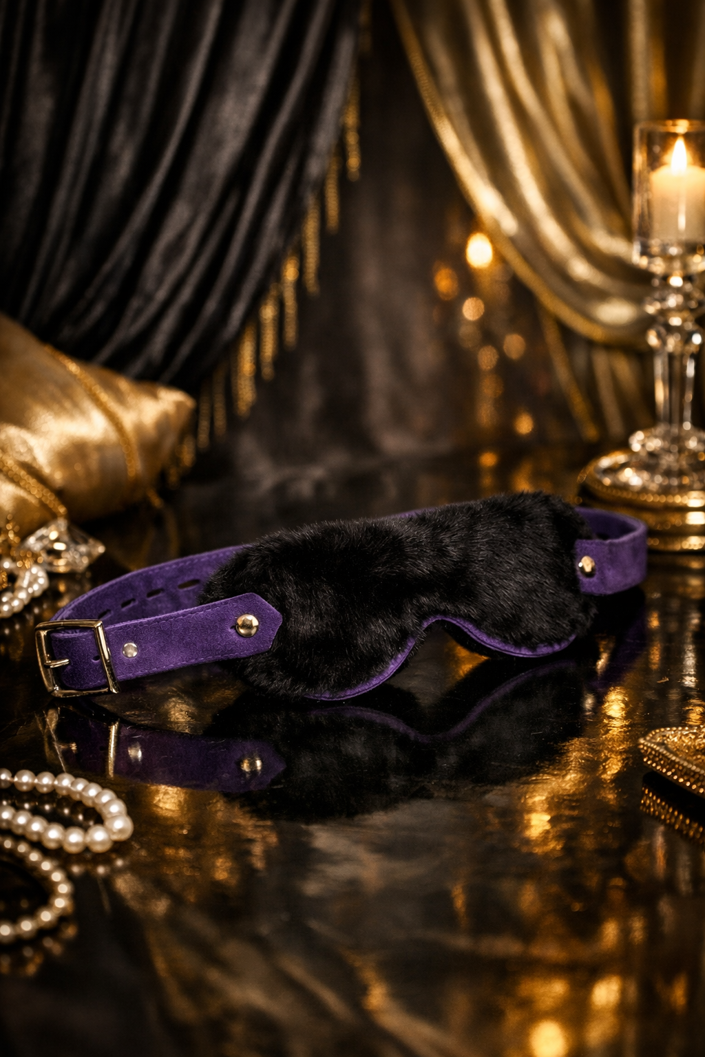 Rapture blindfold: basic purple