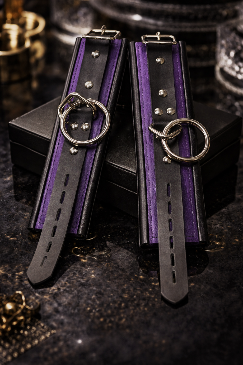 Rapture Cuffs: wrist restraints rolled leather