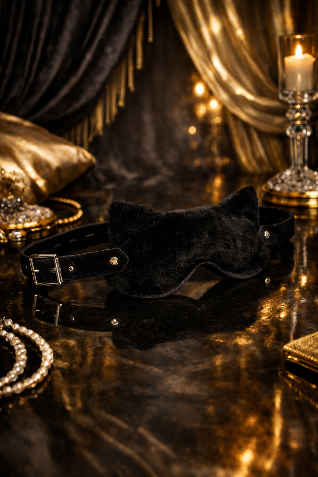 Rapture blindfold: kitty cat